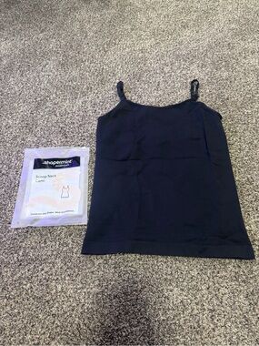 Shapermint Black Seamless Scoop Cami